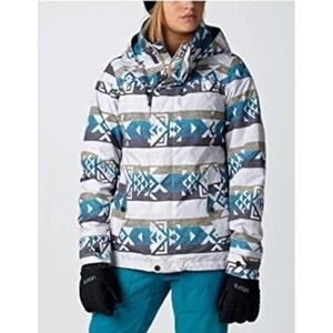 Burton Womens Snowboarding Jacket Coat Skiing Winter Size Medium